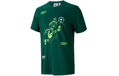 Adidas Originals T Shirt Men's Forest Green