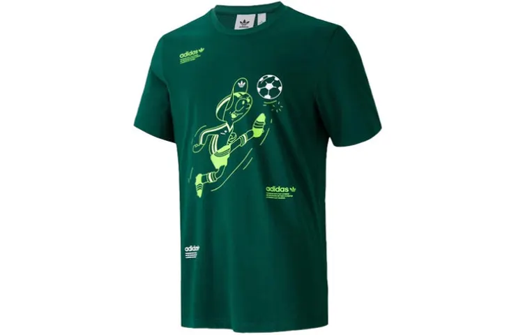 Adidas Originals T Shirt Men's Forest Green
