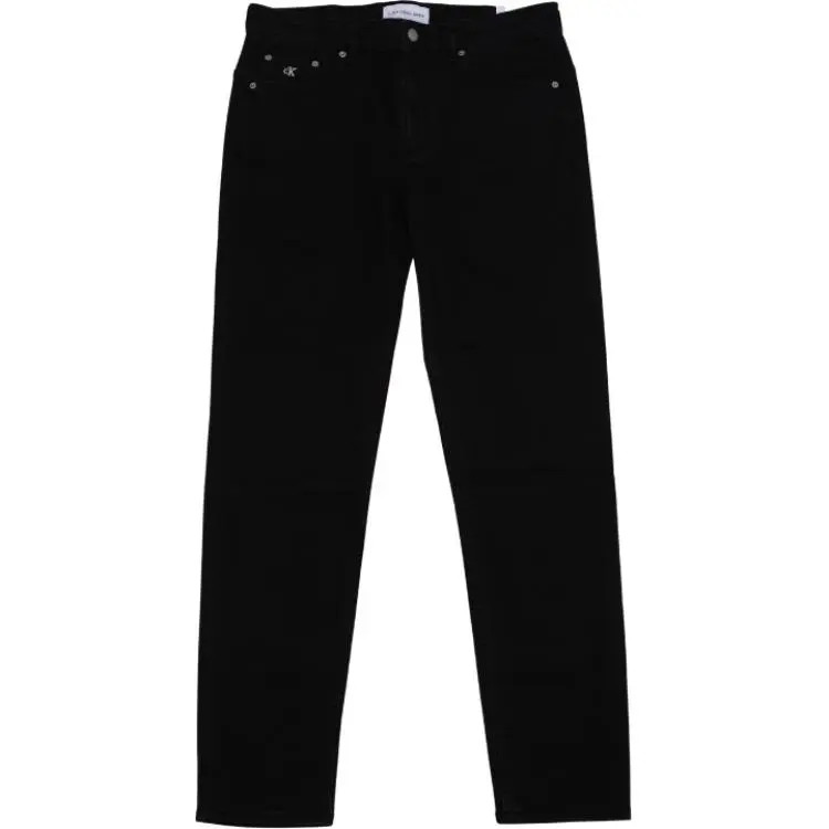 Calvin Klein Jeans Men's Black Moderate Tapered Pants