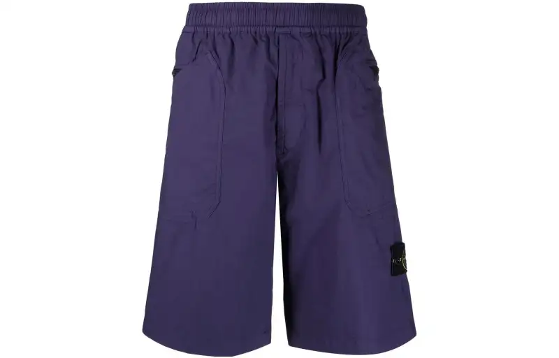 STONE ISLAND Casual Shorts Men's Purple Moderate