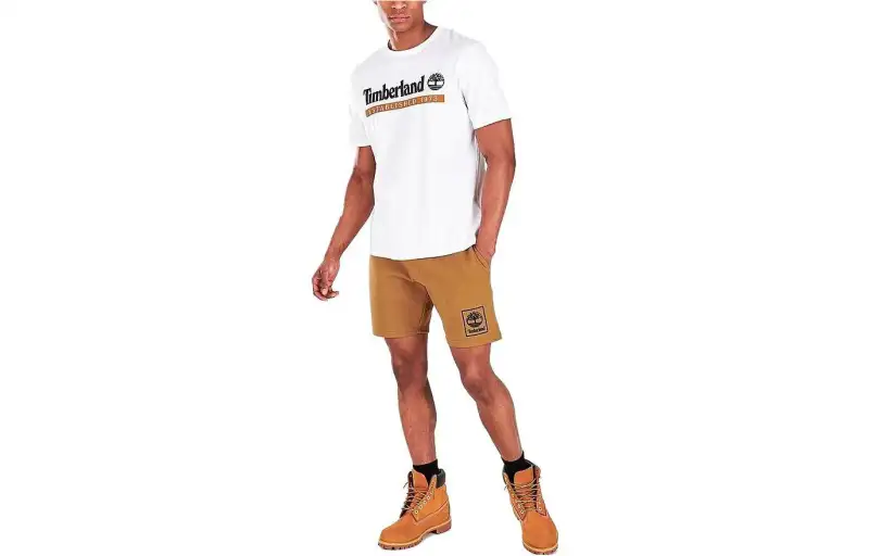 Timberland Casual Shorts Men's Earth Yellow Moderate