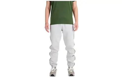 New Balance Casual Pants Men's Gray Moderate Tapered Pants