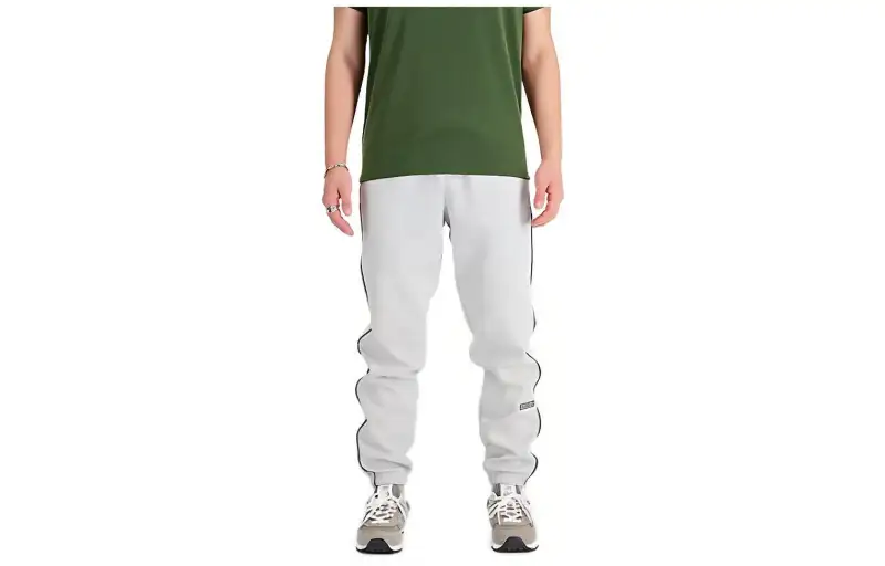 New Balance Casual Pants Men's Gray Moderate Tapered Pants