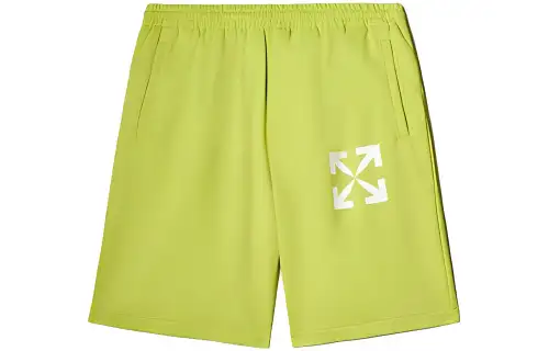 OFF WHITE Casual Shorts Men's Turquoise Moderate