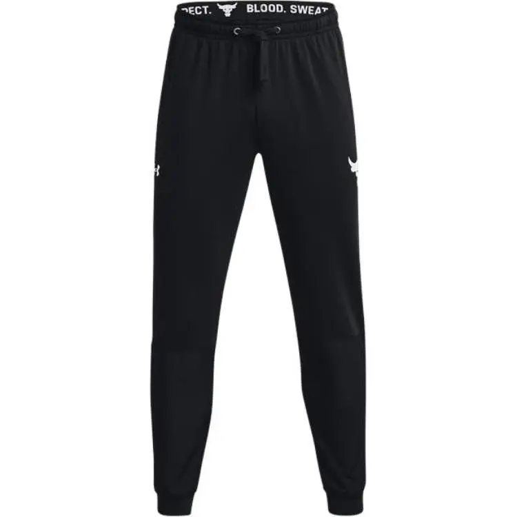 Under Armour Project Casual Pants Men's Black Moderate Cuffed Pants