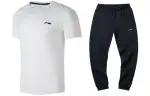 Li Ning Casual Sportswear Men's Crew Neck Thickened And Fleece Lined