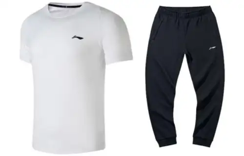 Li Ning Casual Sportswear Men's Crew Neck Thickened And Fleece Lined