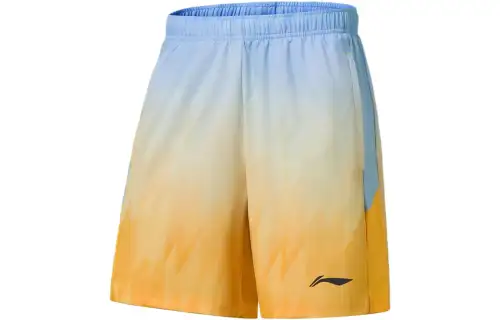Li Ning Casual Shorts Men's Moon White Blue