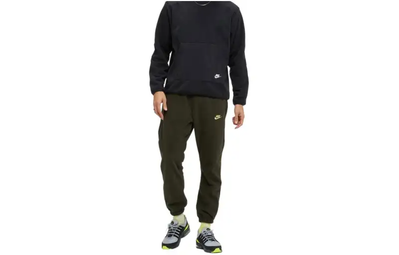 Nike Casual Pants Unisex Green Moderate Cuffed Pants