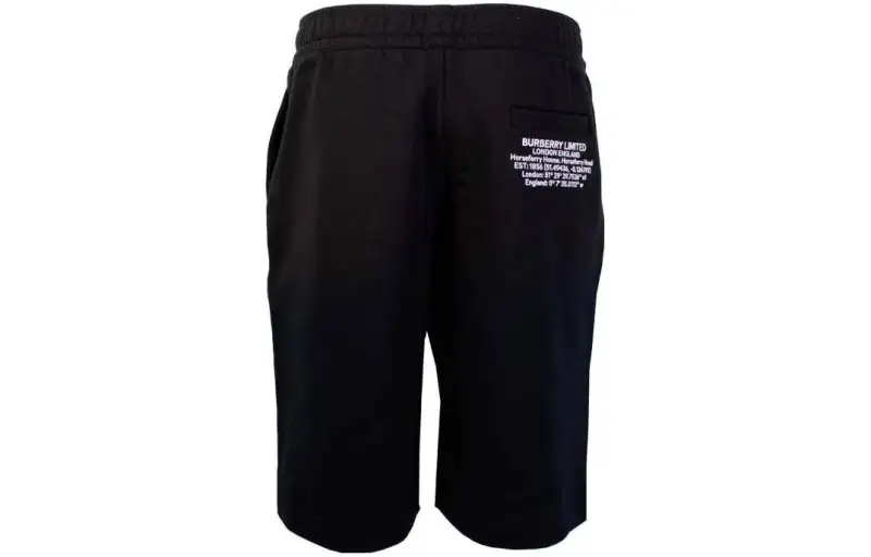 Burberry Casual Shorts Men's Black
