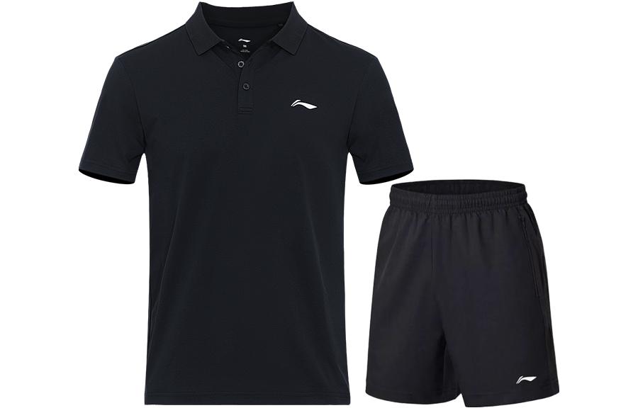 Li Ning Badminton Collection Casual Suit Men's Black