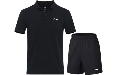 Li Ning Badminton Collection Casual Suit Men's Black