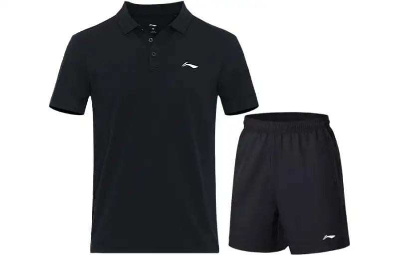 Li Ning Badminton Collection Casual Suit Men's Black