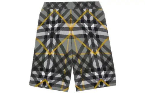 Burberry Check Knit Shorts