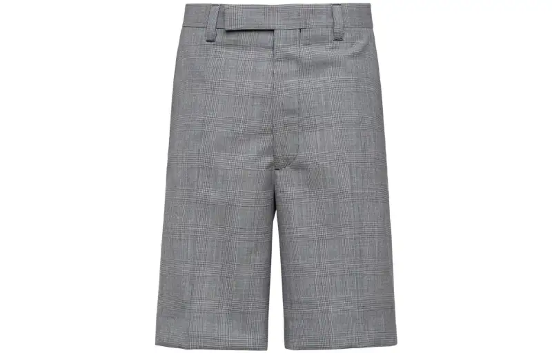 PRADA Casual Shorts Men's Light Gray Moderate
