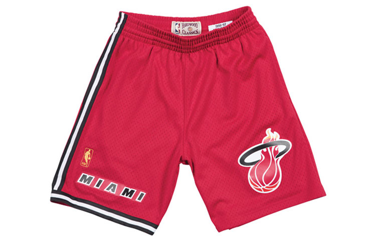 Mitchell Ness Basketball Shorts Men’s Red