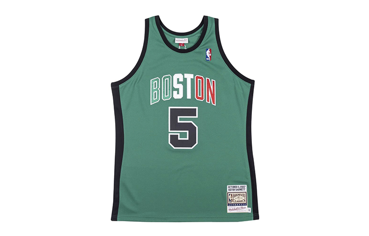 Mitchell Ness Basketball Jersey Unisex Green