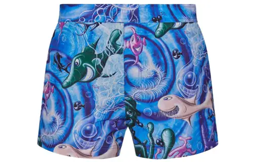 DIOR X Kenny Scharf Sealife Shorts