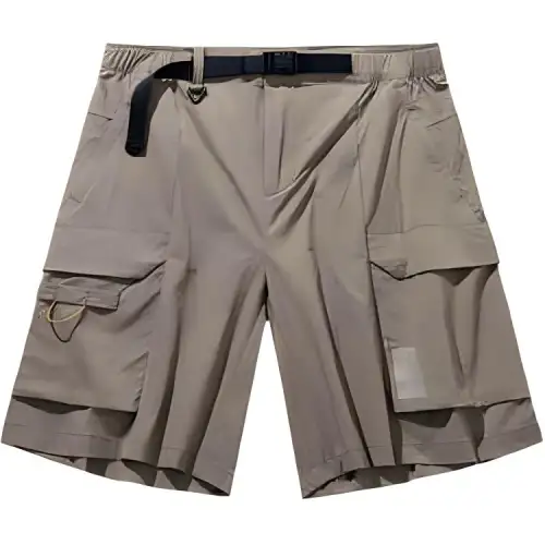 Anta x National Geographic Outdoor Collection Cargo Shorts Men's Earth Umber