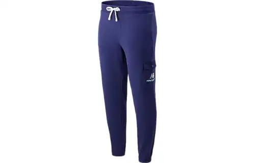 New Balance Casual Pants Men's Marine Blue Moderate Cuffed Pants