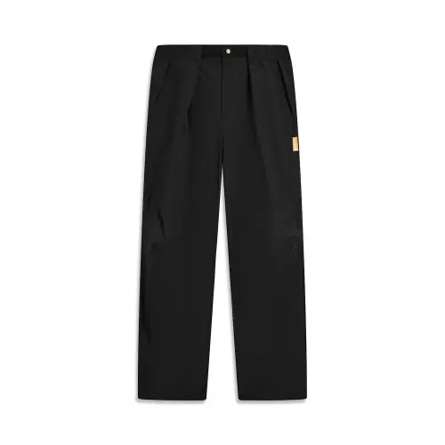 Li Ning Badfive Seven Cities Collaboration, Only Chu Has Talent Casual Pants Men's Black