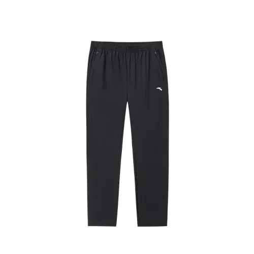 Anta Variety Training Collection Casual Pants Men's Basic Black