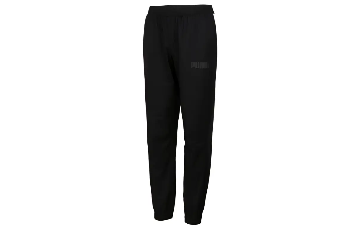 PUMA Sports Pants Men's Black Moderate