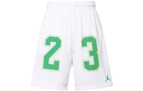 Jordan Casual Shorts Men's White Moderate