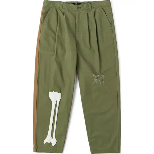 Vans x YAZHOUYISHUJIA Casual Pants Men's Olive Green