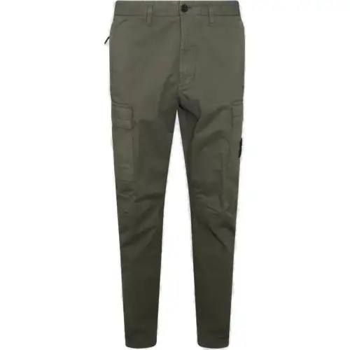 STONE ISLAND Compass Patch Cargo Trousers