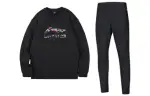 Li Ning Casual Sportswear Men's Crew Neck Thickened And Fleece Lined