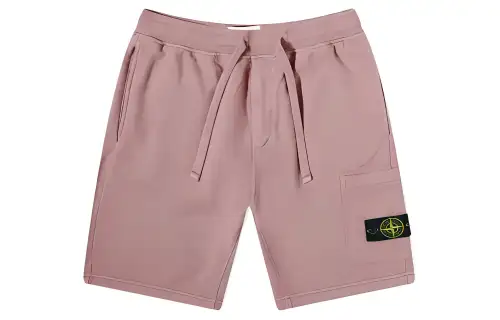 STONE ISLAND Casual Shorts Men's Pink Moderate