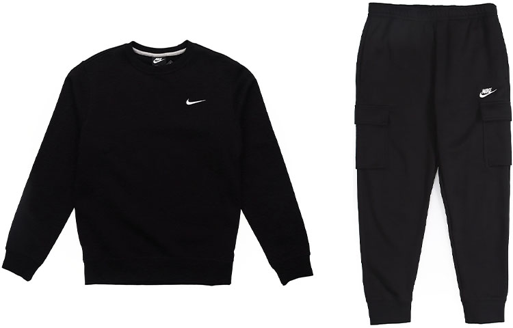 Nike Casual Sportswear Men’s Crew Neck Thickened And Fleece Lined
