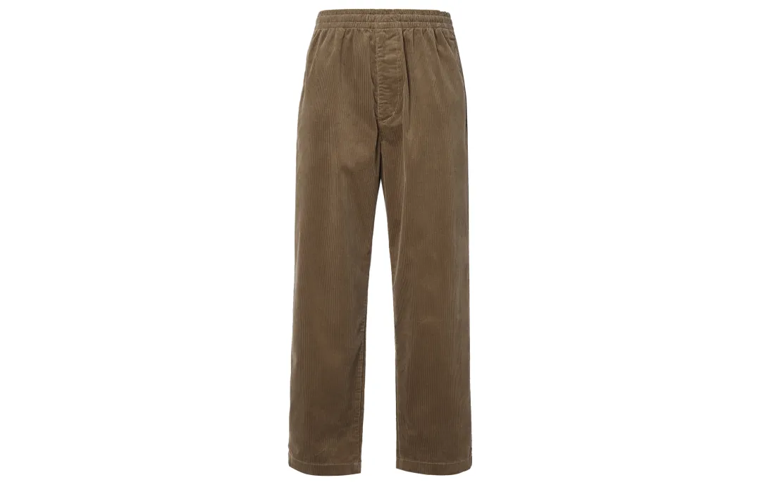 UNIQLO Casual Pants Men's Camel Moderate Straight Fit Pants