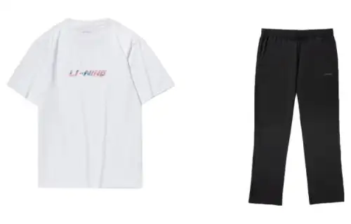 Li Ning Casual Sportswear Men's Crew Neck Moderate