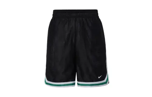 Nike High-resistant basketball series NK DF DNA 6IN SHORT full-print elastic fashionable and comfortable mid-waist casual shorts men's black