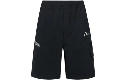 EVISU Casual Shorts Men's Black Moderate