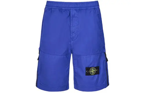 STONE ISLAND Casual Shorts Men's Blue Purple Moderate