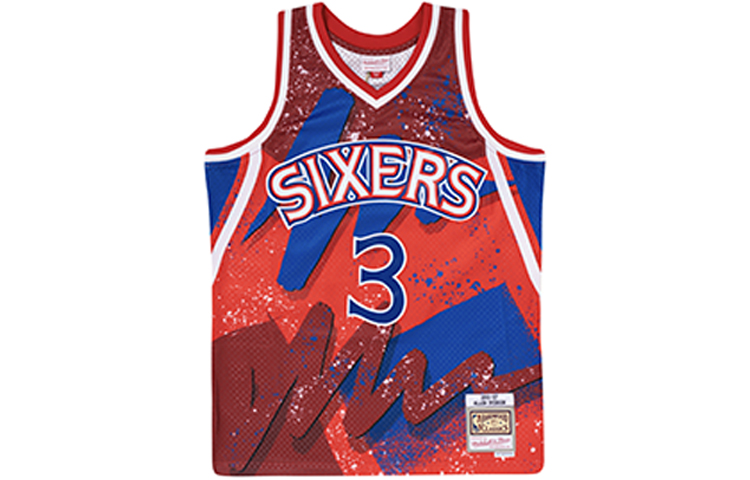 Mitchell Ness x Nba 76ers 1996 Allen Iverson Hyper Hoops Swingman tank top