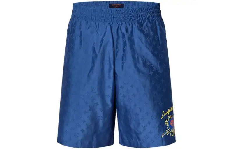 LOUIS VUITTON x Yayoi Kusama SS23 Beach Shorts Men's Blue