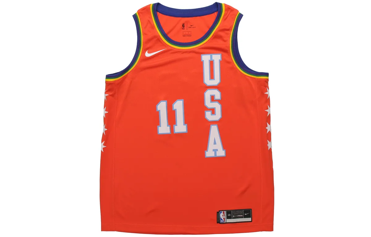Nike Basketball Jersey Men's Orange