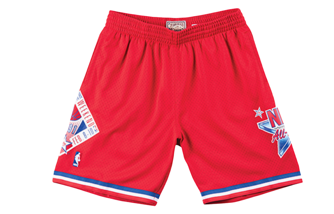 Mitchell Ness Basketball Shorts Men’s Red