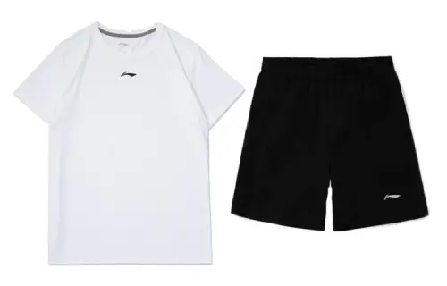 Li Ning Casual Sportswear Men's Crew Neck Moderate