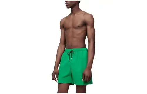 HERMES Casual Shorts Men's Green Moderate