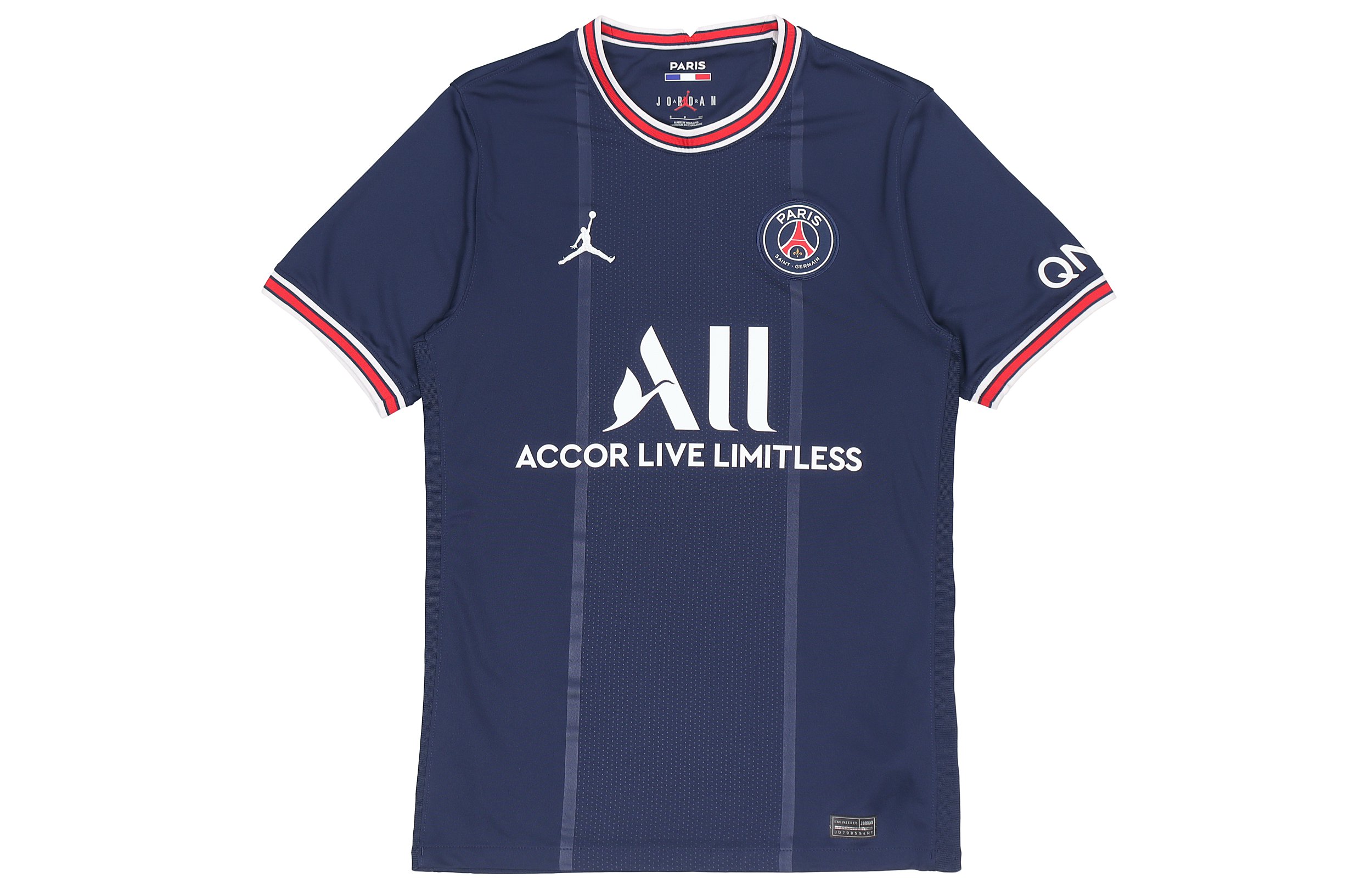 Nike X Paris Saint Germain 2021/22 Stadium Soccer Home Jersey