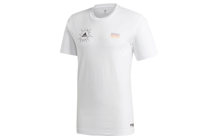 Adidas Soccer Jerseys Men’s White Moderate Straight Fit