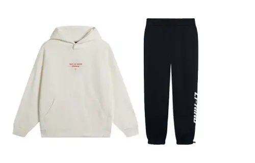 Li Ning Casual Sportswear Men's Hooded Moderate