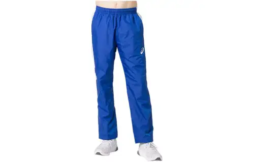 ASICS Casual Pants Men's Blue Moderate Straight Fit Pants