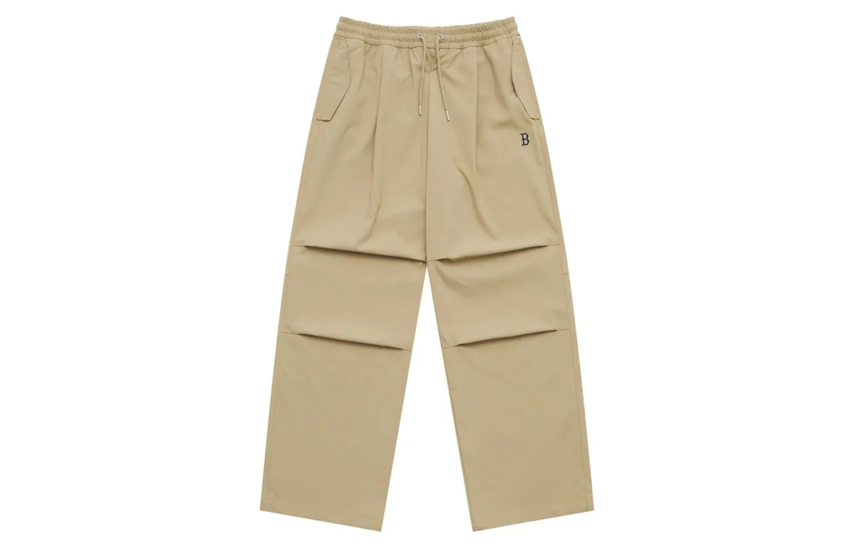 MLB Boston Red Sox Basic Collection SS25 Casual Pants Unisex Beige Yellow
