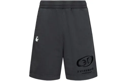 EVISU Casual Shorts Men's Dark Gray Moderate
